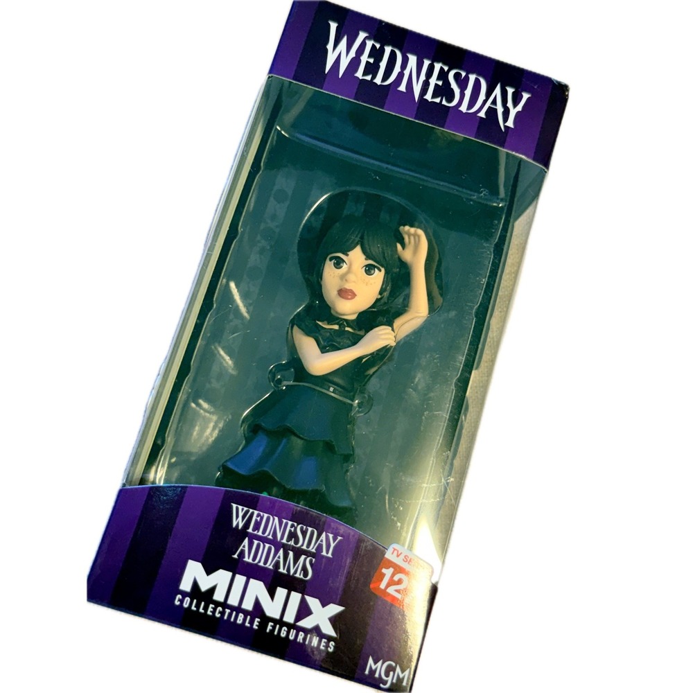 Wednesday Addams Family Minix Vinyl Figure $127 Dancing New